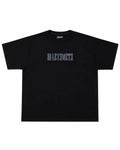 CAMISETA OVERSIZE PREMIUM 355 GSM — CUELLO REDONDO — NEGRO — Negro