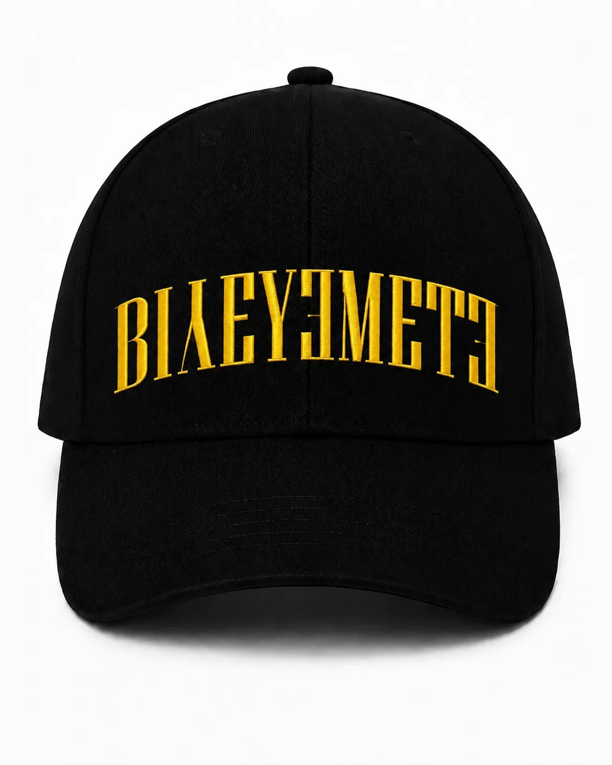 GORRA LETTERING — NEGRO AMARILLO — Negro amarillo