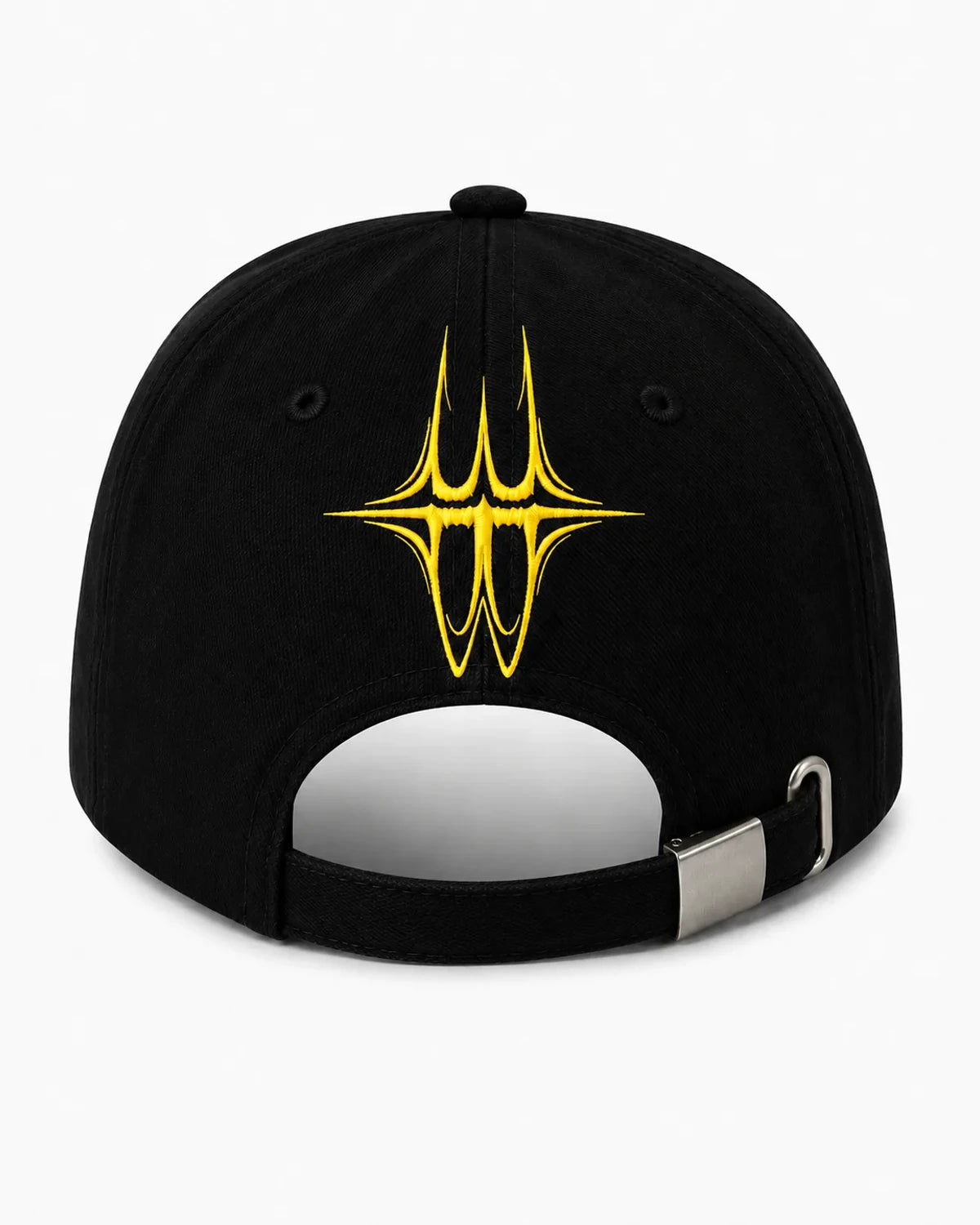 GORRA LETTERING — NEGRO AMARILLO — Negro amarillo