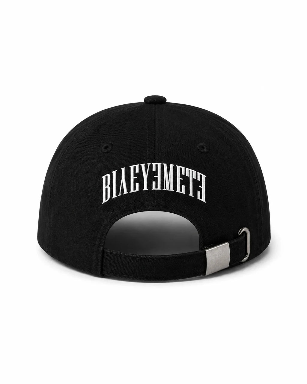 GORRA LOGO — NEGRO BLANCO — Negro blanco