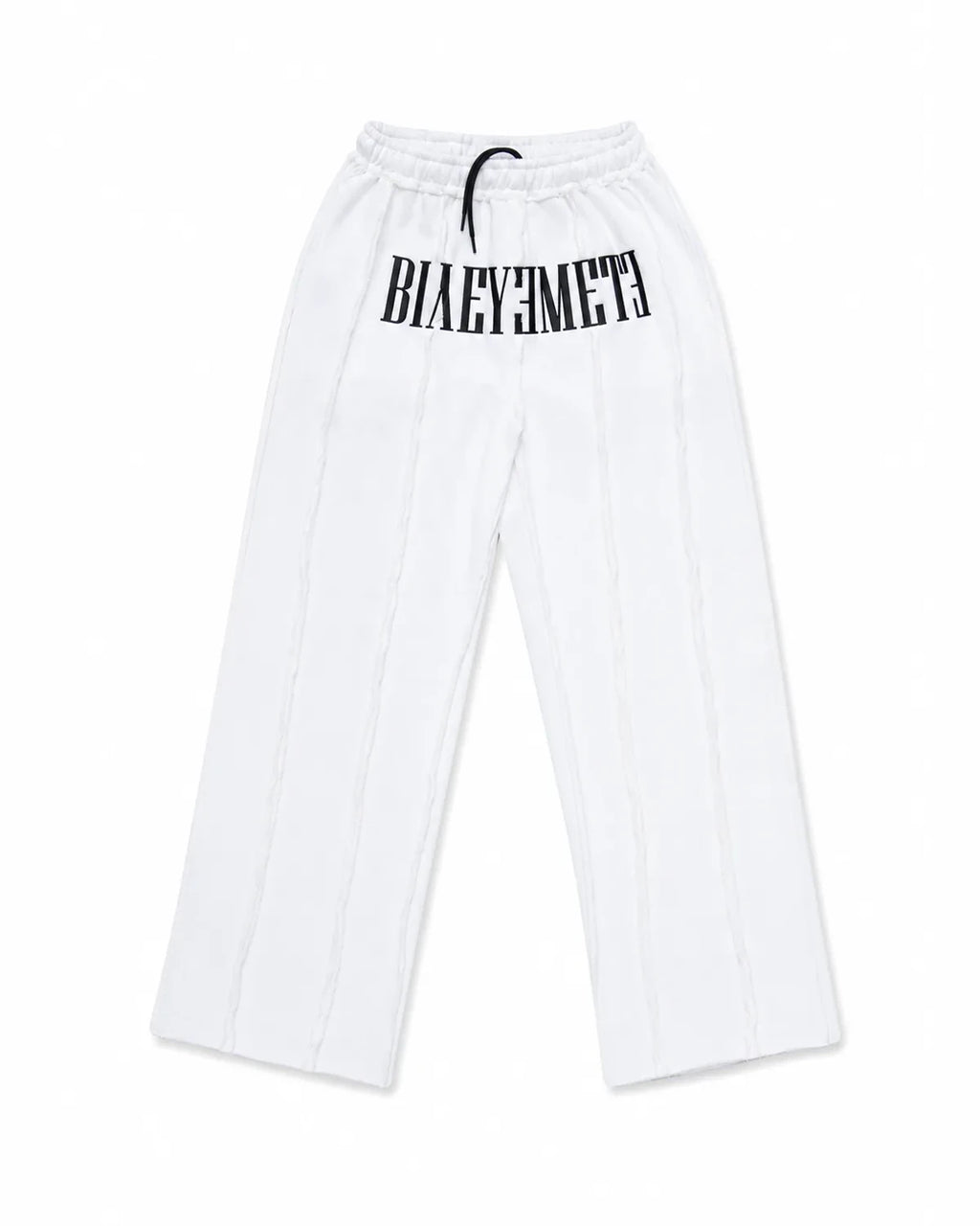 PANTALÓN OVERSIZE 550 GSM — COSTURAS EXPUESTAS — BLANCO — Blanco