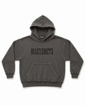 SUDADERA OVERSIZE 550 GSM — COSTURAS EXPUESTAS — GRIS — Gris