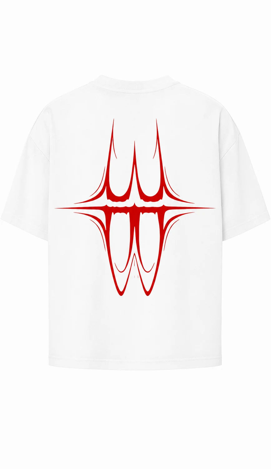 CAMISETA SUMMER DROP LETTERING VERTICAL — Blanco