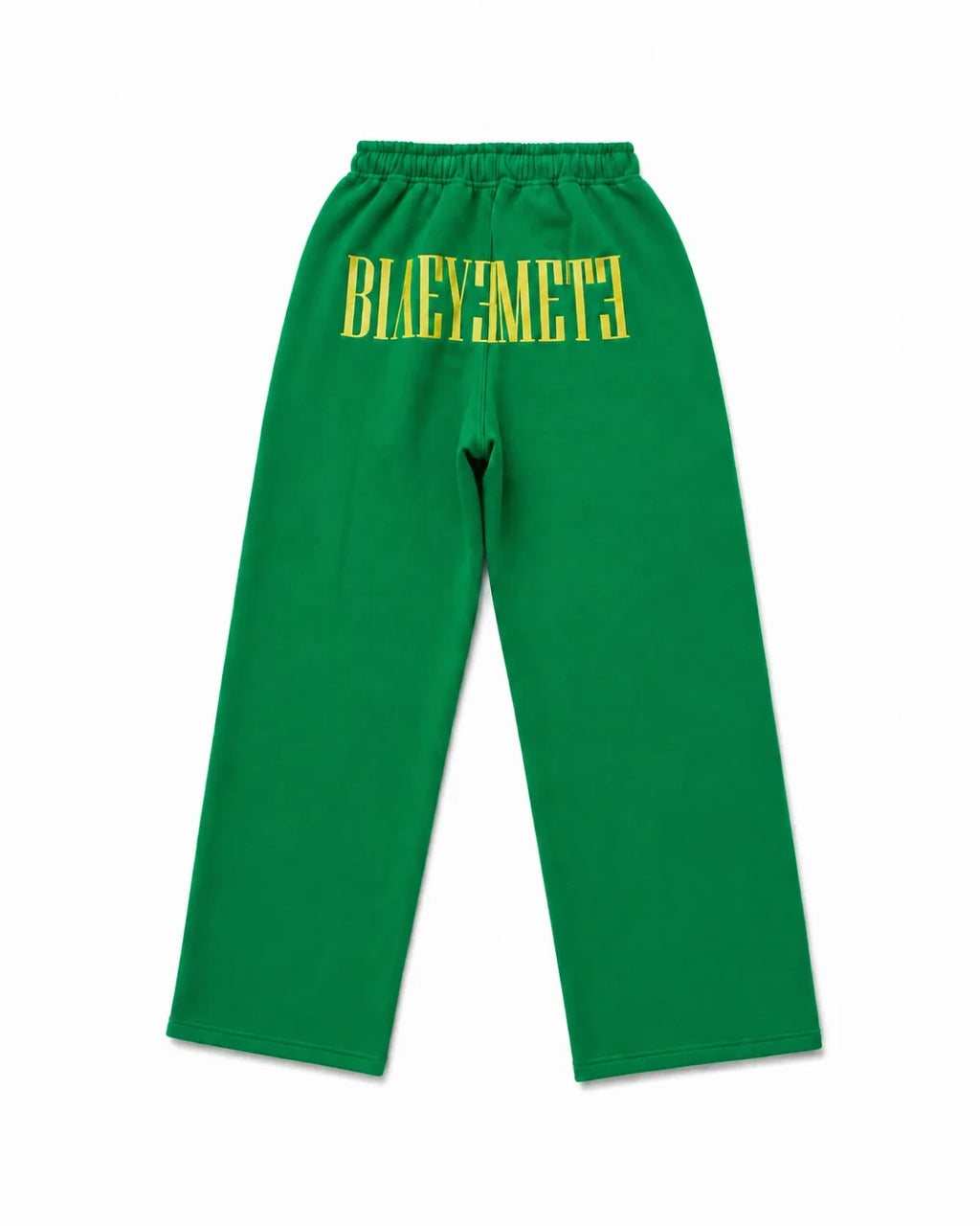 PANTALÓN OVERSIZE 550 GSM — SIN COSTURAS EXPUESTAS — VERDE — Verde