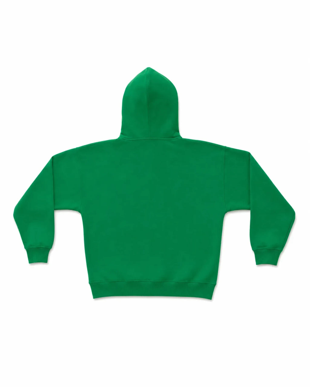 SUDADERA OVERSIZE 550 GSM — SIN COSTURAS EXPUESTAS — VERDE — Verde