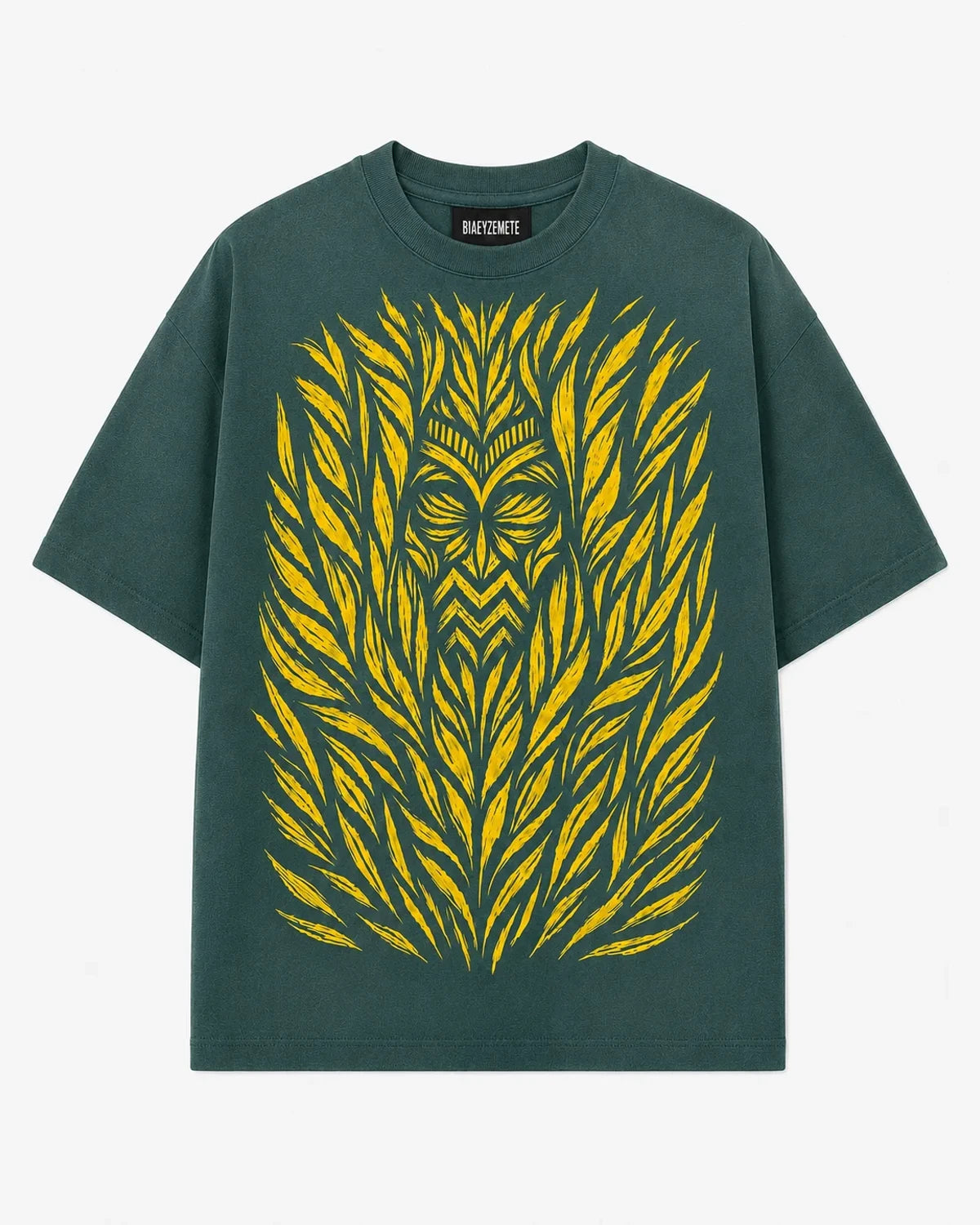 CAMISETA SUMMER DROP MÁSCARA — Verde
