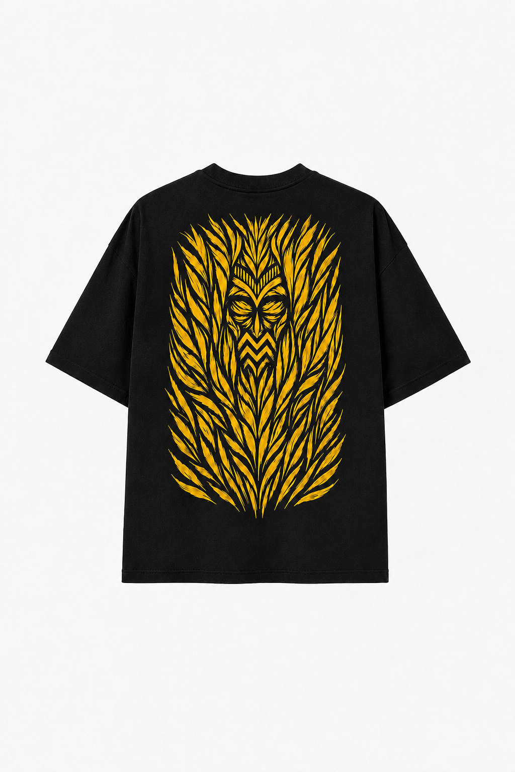 CAMISETA SUMMER DROP LETTERING ARQUEADO — Negro
