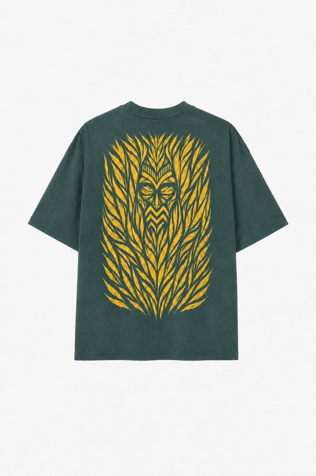 CAMISETA SUMMER DROP LETTERING ARQUEADO — Verde