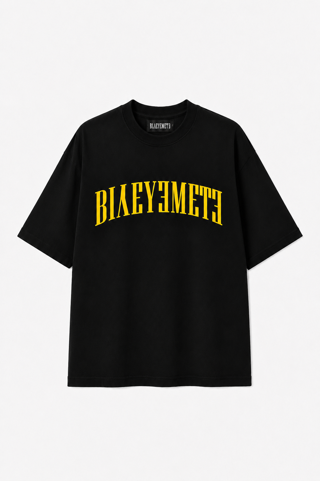 CAMISETA SUMMER DROP MÁSCARA — Negro