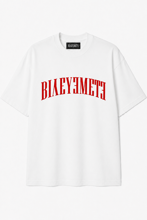 CAMISETA SUMMER DROP MÁSCARA — Blanco