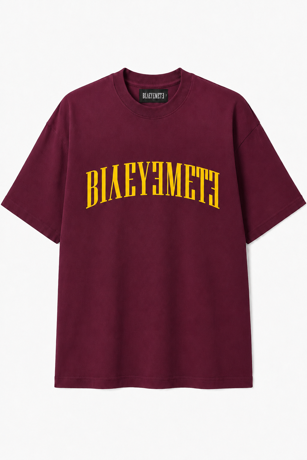 CAMISETA SUMMER DROP MÁSCARA — Granate