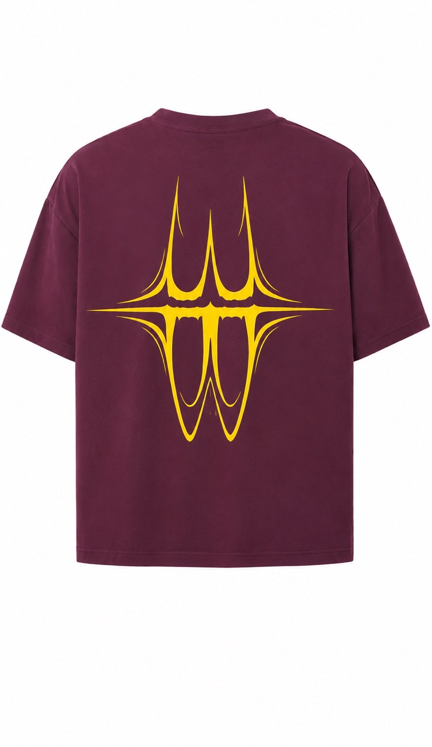 CAMISETA SUMMER DROP MÁSCARA — Granate