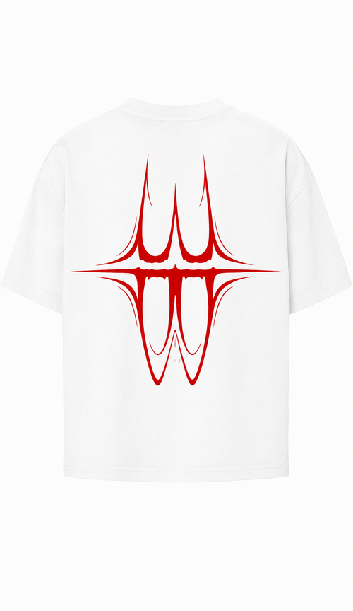 CAMISETA SUMMER DROP MÁSCARA — Blanco